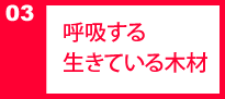 呼吸する生きている木材